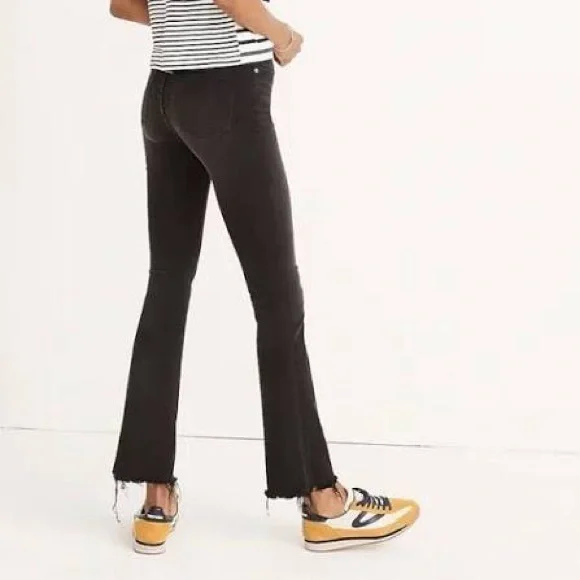 Madewell Cali Demi-Boot Black jeans size 27 - Picture 2 of 5